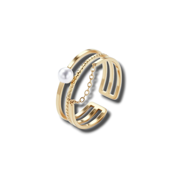 Bague - Perlé