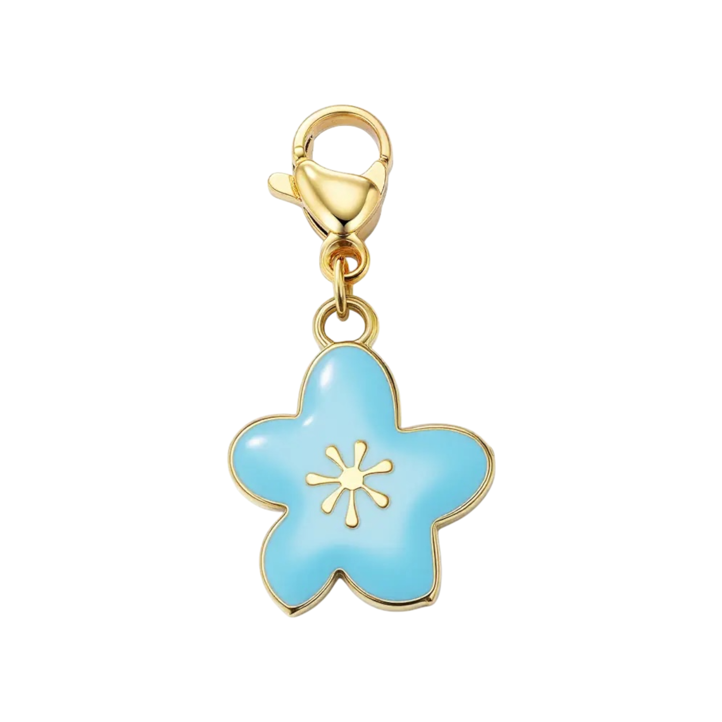 Charme fleur bleu